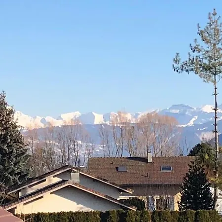 Appartement Belle Vue Sur Les Montagnes Saint-Pierre-en-Faucigny Exterior photo